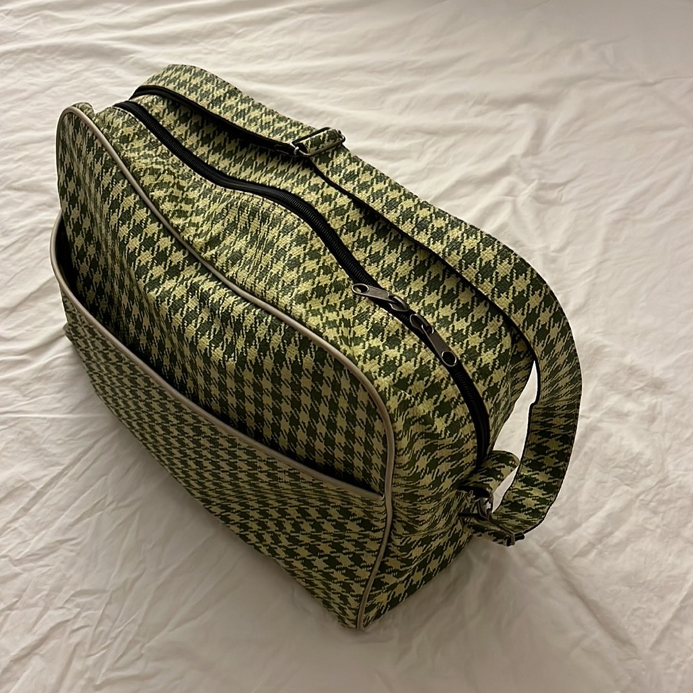 Vintage Herringbone day bag